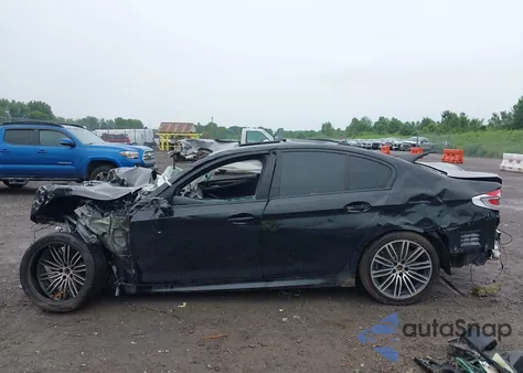 2020 BMW 540I xDrive из США, поврежденный, VIN WBAJS3C09LCD76324